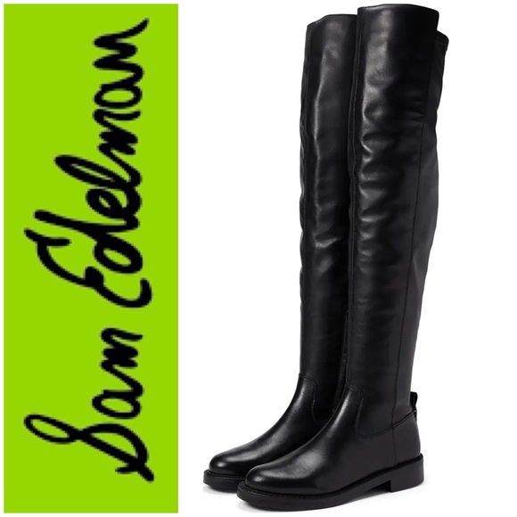 Sam Edelman Shoes - Sam Edelman Black Narisa Over-the-Knee Boots NWT
